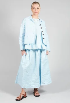 Stitch Skirt in Cielo