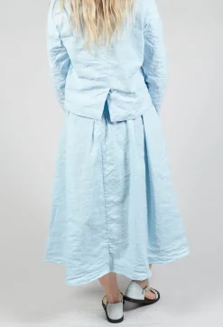 Stitch Skirt in Cielo