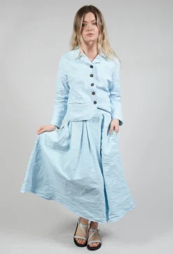 Stitch Skirt in Cielo