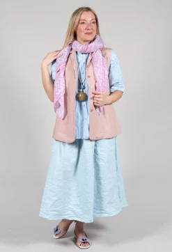 Stitch Skirt in Cielo