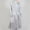 Stitch Smock Dress in Original Grey