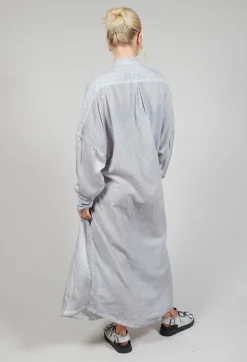 Stitch Smock Dress in Original Grey