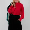 Storre Blouse in Red