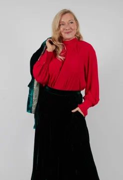 Storre Blouse in Red