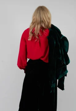 Storre Blouse in Red