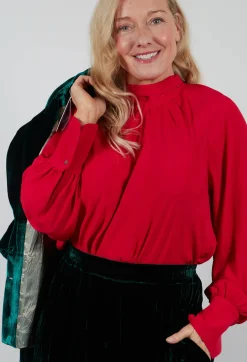 Storre Blouse in Red