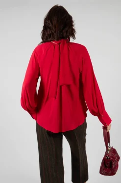 Storre Blouse in Red