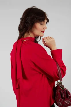 Storre Blouse in Red
