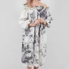 Straffital Dress in Muskat