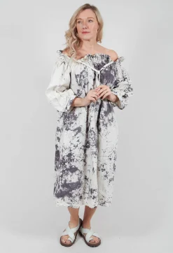Straffital Dress in Muskat