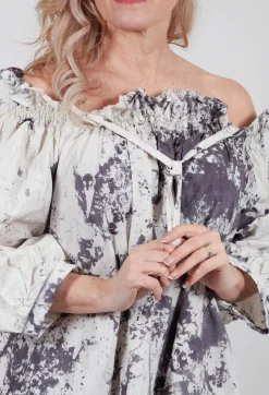 Straffital Dress in Muskat