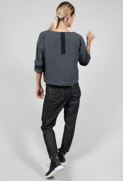 Straight Leg Jeans in Black