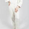 Straight Leg Trousers in Chalk