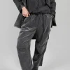 Straight Leg Trousers in Pewter