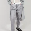 Straight Leg Trousers in Grey