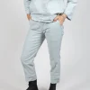 Straight Leg Trousers in Ghiaccio
