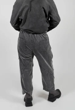 Straight Leg Trousers in Pewter
