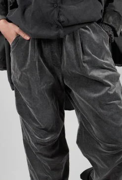 Straight Leg Trousers in Pewter