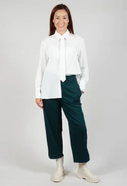 Straight Leg Trousers in Golfo