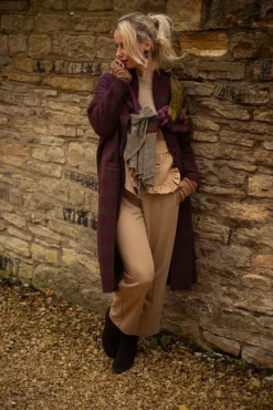 Straight Leg Trousers in Camel
