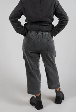 Straight Leg Trousers in Pewter