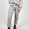Straight Leg Trousers inTaupe