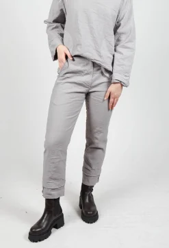 Straight Leg Trousers inTaupe