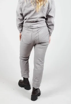 Straight Leg Trousers inTaupe