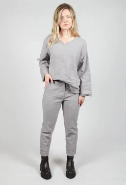 Straight Leg Trousers inTaupe