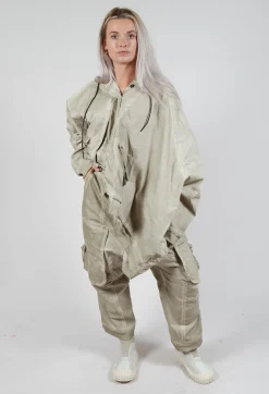 Straight Leg Utility Trousers in Eraser