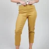 Straight Leggings in Mustard