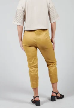 Straight Leggings in Mustard
