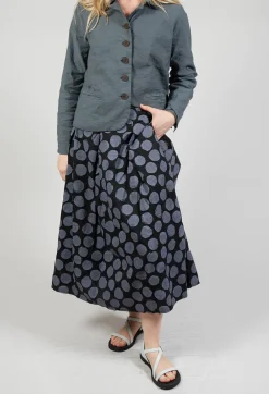 Straight Skirt in Black