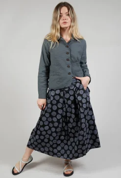 Straight Skirt in Black