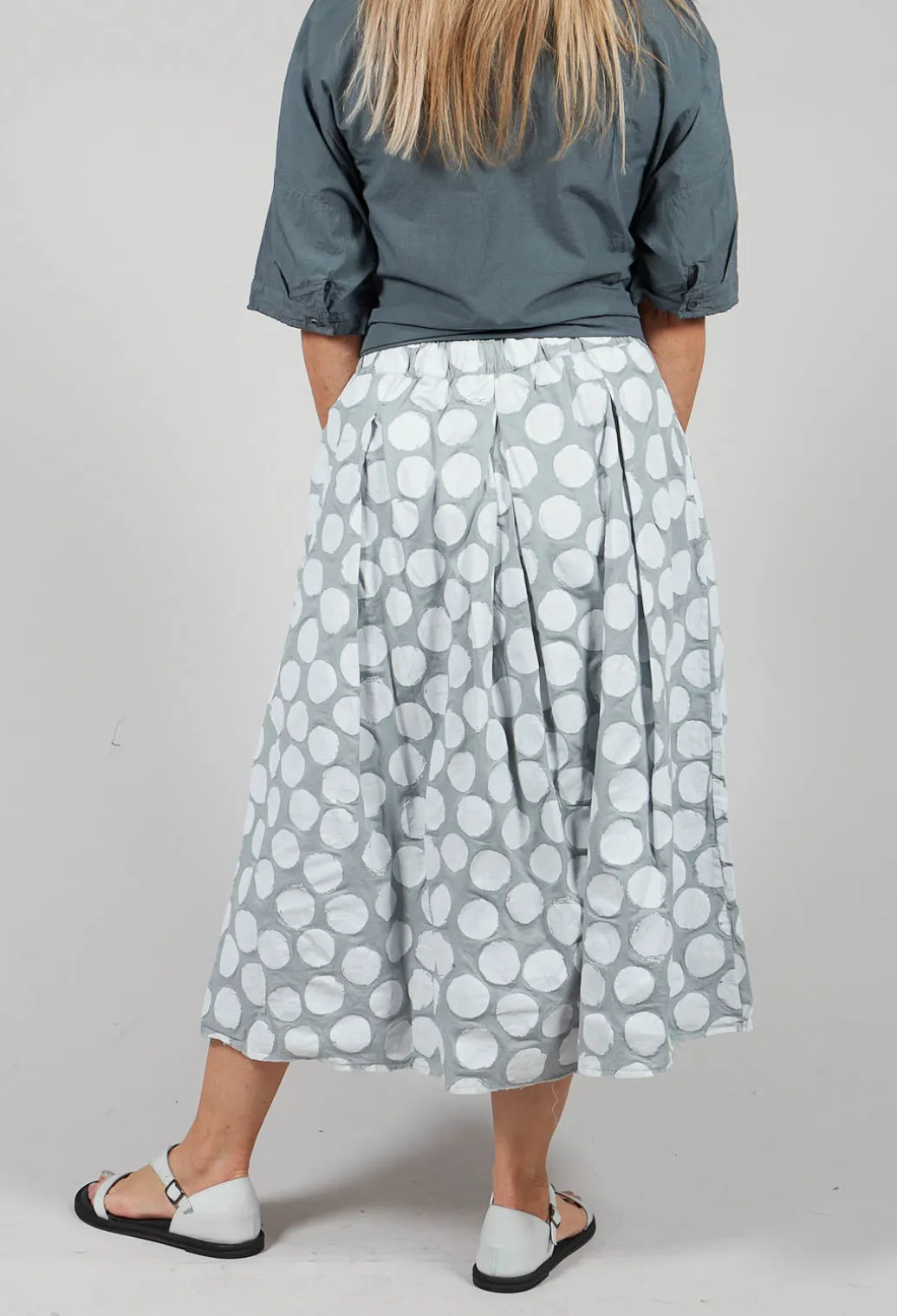 Straight Skirt in Ghiaccio