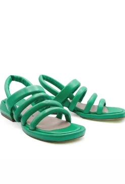 Strappy Sandals in Verde