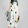 Streiflicht Dress in Kohl