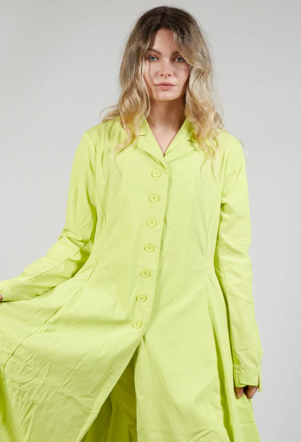 Stretch Fit Coat in Sun
