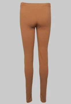 Stretch Fit Long Leggings in Tobacco