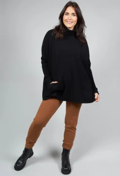 Stretch Fit Long Leggings in Tobacco