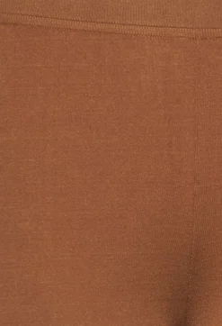 Stretch Fit Long Leggings in Tobacco