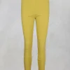 Stretch Jersey Leggings in Mustard