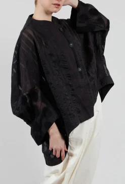 Stripe Jacket in Black