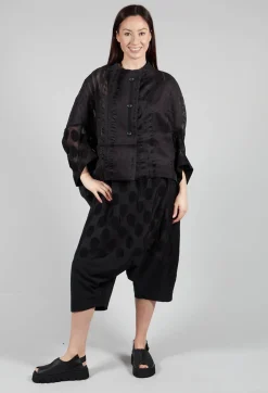 Stripe Jacket in Black