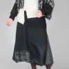 Stripe Skirt in Black