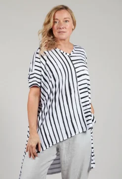 Stripe Tunic in White