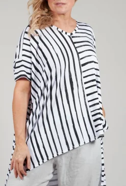 Stripe Tunic in White