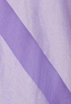 Striped Bubble Skirt in Lavender
