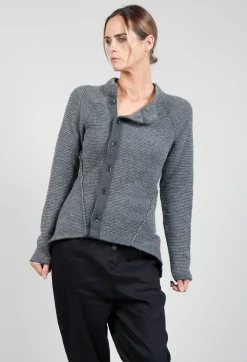 Striped Knit Cardigan