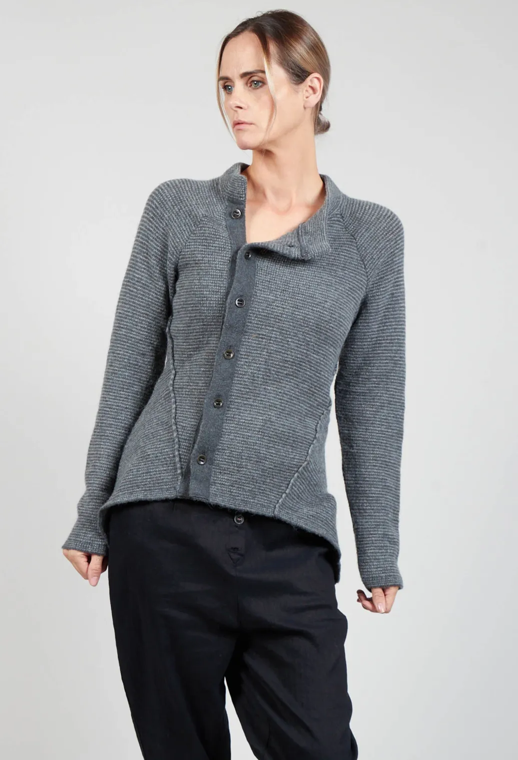 Striped Knit Cardigan